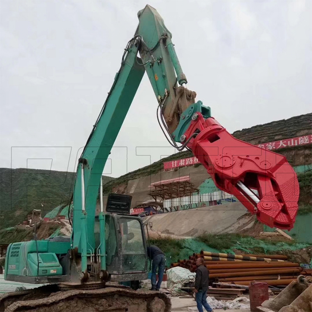 CAT Excavator Attachments L2000mm Hydraulic Concrete Pulverizer